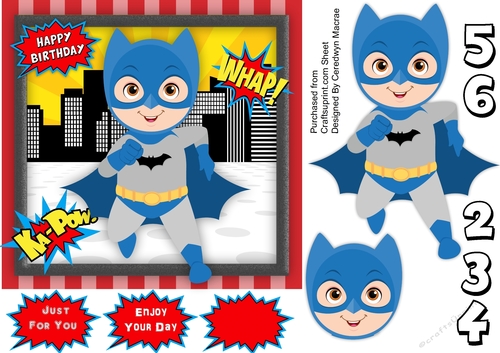 Caped Hero to the Rescue 