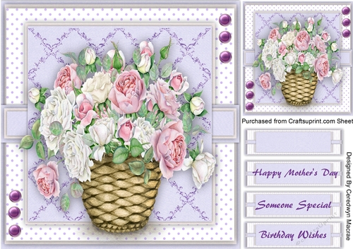 Beautiful Basketof Roses 