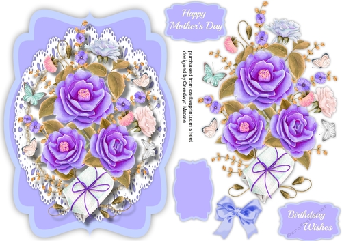 Beautiful Mothers day or Bitrthday Spring  