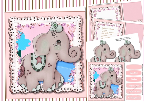 8x8 Mini Kit Walk  Softly ( Pink )