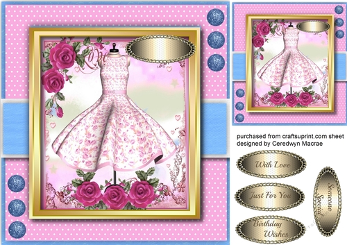 Beautiful Pink Flower dress 