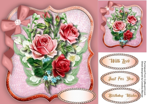 Beautiful Mixed Roses and Jasmibe 