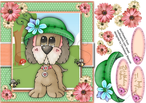 Poppy in her Green Hat 