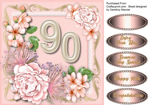 Happy 90th Birthday Pink
