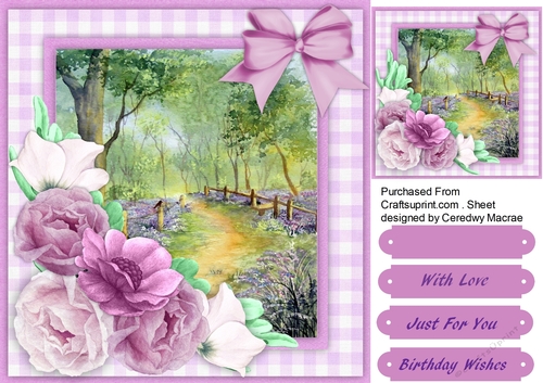 Roses in Bluebell Woods 