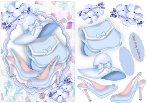 Beautiful Blue Summer Accessories 