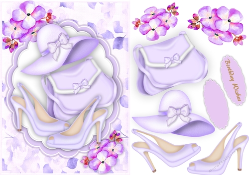Beautiful Lilac Summer Accessories 
