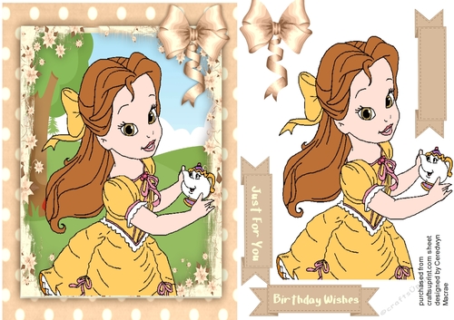 Little  Princess and Teapot 