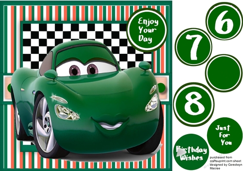 Stae Car in Green 