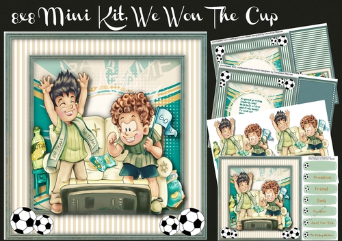 8x8 Mini Kit, We Won The Cup,
