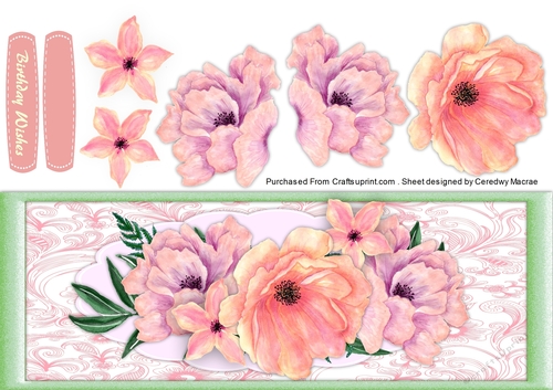 Beautiful D L With Floral Flowers 