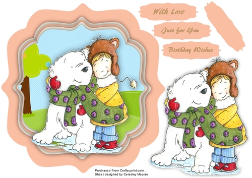 Lovely  Holiday Hugs 
