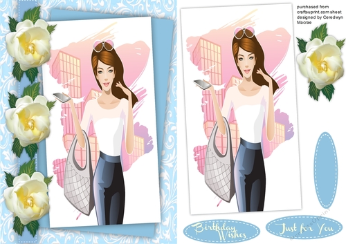 Oh-La-La Shopping Girl  2