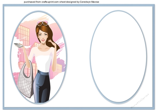 Oh-La-La Shopping Girl  2 8Incert