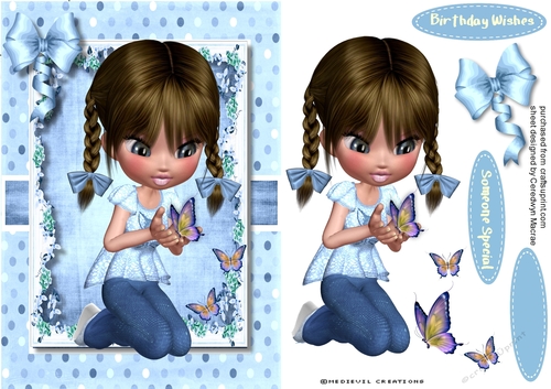 Pretty Girl and The Butterflys 