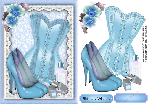 Blue Bask For Someone Special