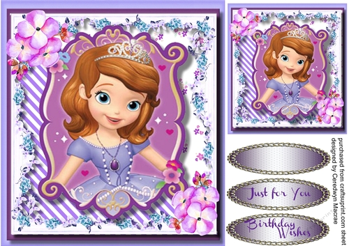 Beautiful Princess in a Ornate Mat 
