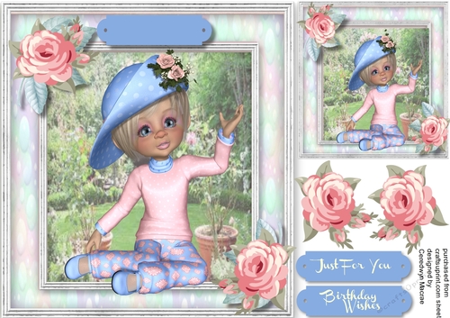 Sweet Meni In The Garden 