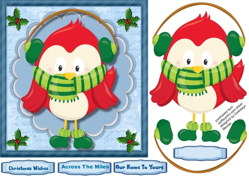 Christmas Birdie all Wrapped Up 2