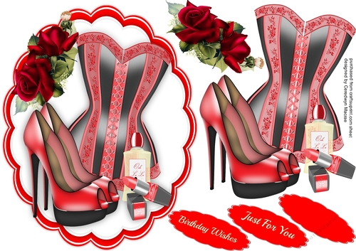 Beautiful Bask, Shoes and Roses   4 