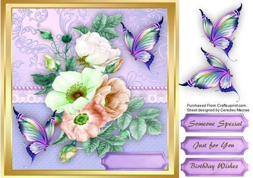 Beautifu Roses and Butterflys 2