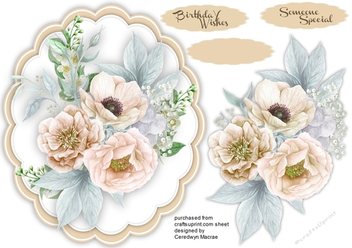 Beautiful Coffee Roses and Jasmine