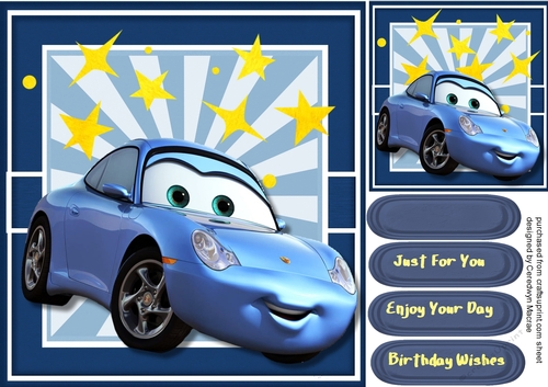 Hot  Rod in Blue  