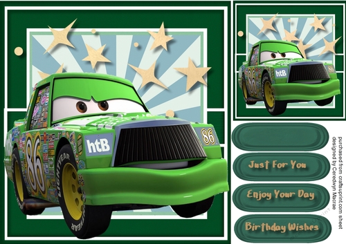 Hot  Rod in Green