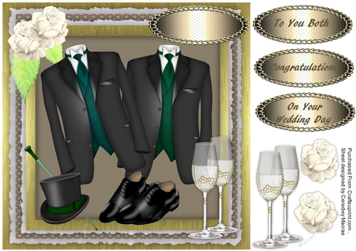 Wedding Wishes For Civil Marriage  ( Male ) 