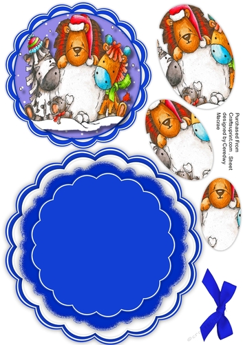 Christmas Rocker ,The Animal Snow Pals ( Pyramid)