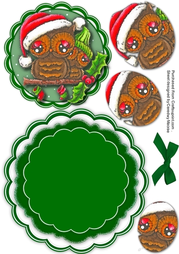 Christmas Rocker ,Have a Hooting Chrstmas ( Pyramid)