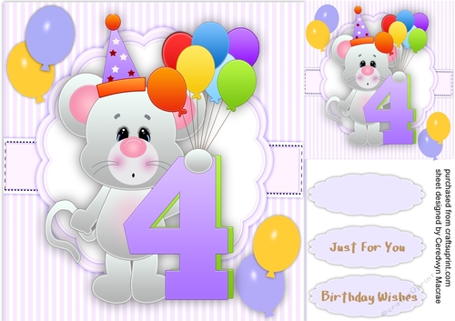 Mouses 4th Birthday