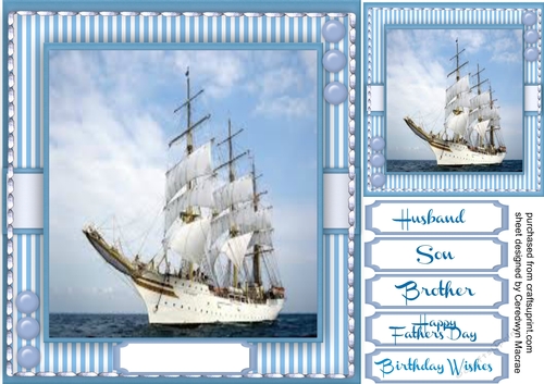 Beautiful Sailing Ship 