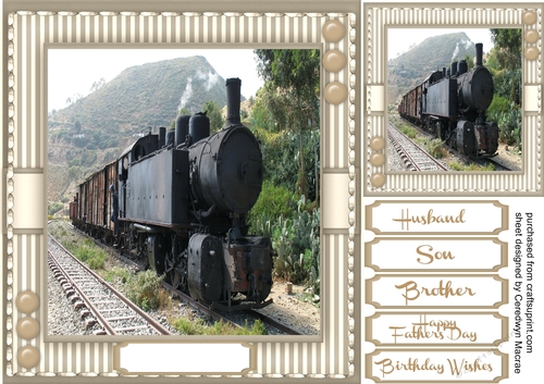 The Train on the Tracks  