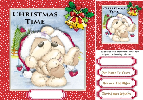 Christmas  Time Teddy 3
