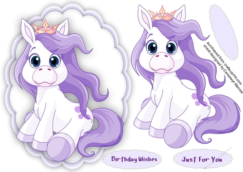 The Magical  Lilac Pony 