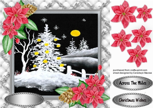 Beautiful White Christmas and Yellow Baubles