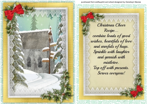 Christmas Greetings with Verse , General 2