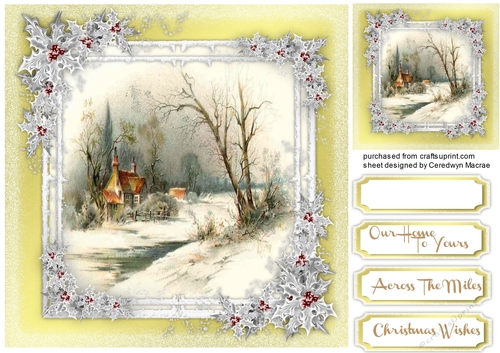 Beautiful Traditional Christmas  ( Gold )