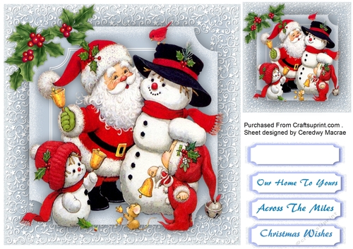 Santa and Friends 