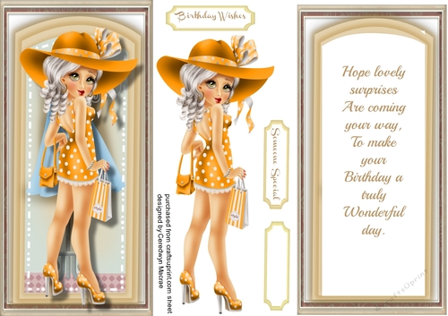 Cute Glamour Girl 2, with Verse 