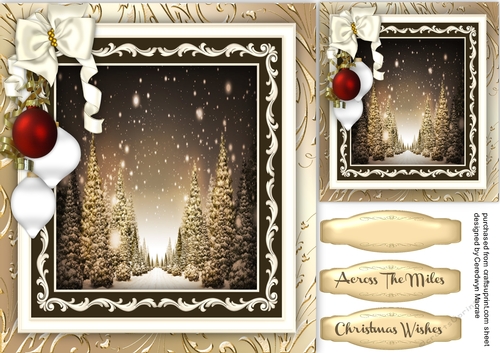 Beautiful Golden Christmass Trees s