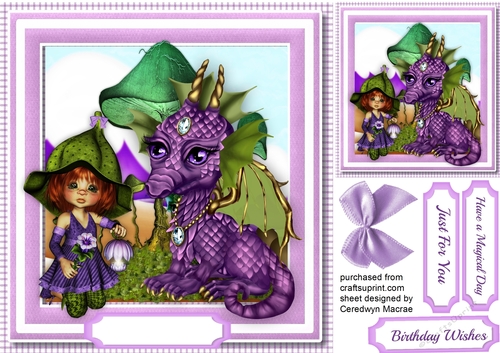 Lovely Gnome and her Dragon 1