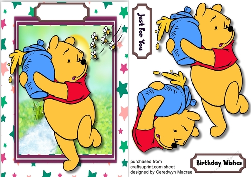 Winnie Guarding The Honey