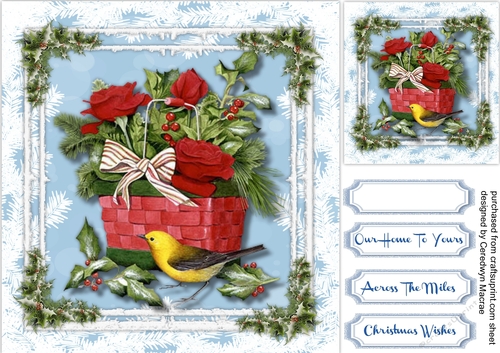 A Basket of Christmas Wishes ,