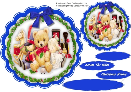 Ted and Friends (Blue)