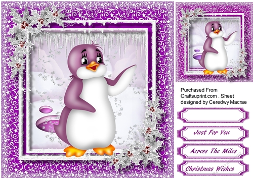 Hap- Happy Christmas Lilac