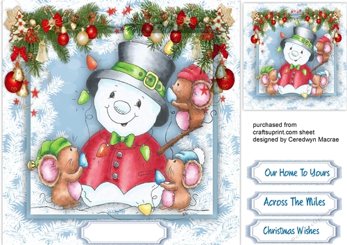 Snowman the Christmas Tree 