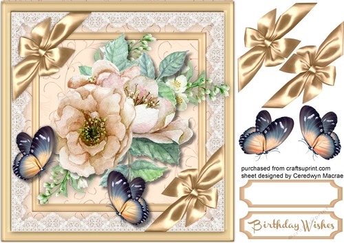 Beautifull Butterflys and Roses  5