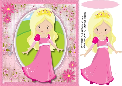 Beautiful Princess in Pink